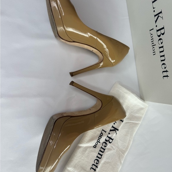 L.K. Bennett London Sledge Platform Pump - Picture 9 of 9